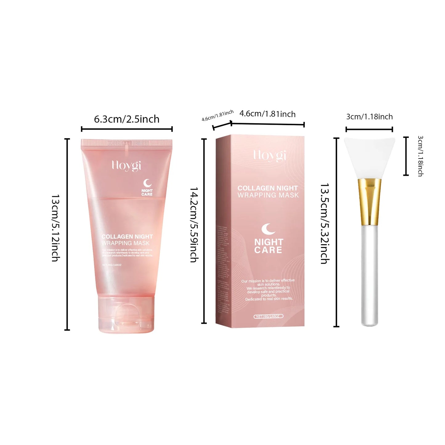 Collagen Night Wrapping Mask™ — Radiant Renewal Hydration Treatment