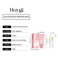 Collagen Night Wrapping Mask™ — Radiant Renewal Hydration Treatment